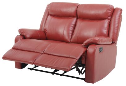 Glory Furniture Ward G765A-RL Double Reclining Love Seat , RED