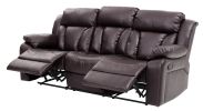 Glory Furniture Daria G686-RS Reclining Sofa , DARK BROWN