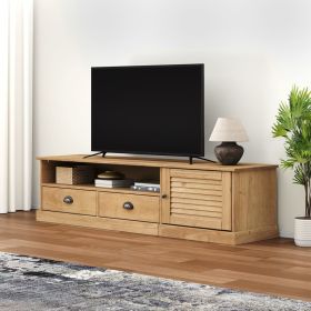 TV Stand VIGO 61.4"x15.7"x15.7" Solid Wood Pine