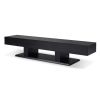 Black 3-Drawer TV Stand