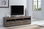 Rustic Oak TV Stand