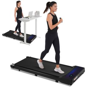 NEW RELEASE 8.10 Walking Pad Under Desk Treadmill for Home Office -2.5HP Walking Treadmill 0.6-4MPH 300LBS Capacity Treadmill for Walking Running Remo