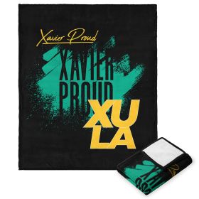 NCAA Xavier Tradition Silk Touch Throw Blanket 50x60 Inches