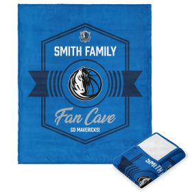 NBA Dallas Mavericks Dominion Personalized Silk Touch Throw Blanket 50X60 Inches