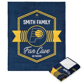 NBA Indiana Pacers Dominion Personalized Silk Touch Throw Blanket 50X60 Inches