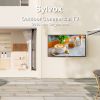 SYLVOX 55 inch Outdoor TV, 2000nits 4K UHD Weatherproof TV for Business, 2-Yr Warranty, 24/7 Operation, IP66 Waterproof Commercial TV HDMI, USB, RS232