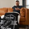 NBA San Antonio Spurs Dominion Personalized Silk Touch Sherpa Throw Blanket 50X60 Inches