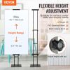 VEVOR Poster Stand, Adjustable Height Up to 75", Double-Sided Heavy Duty Pedestal Sign Holder