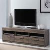 Rustic Oak TV Stand