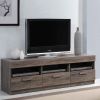 Rustic Oak TV Stand