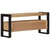 TV Stand 39.4"x11.8"x17.7" Solid Wood Mango