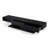 Black 3-Drawer TV Stand