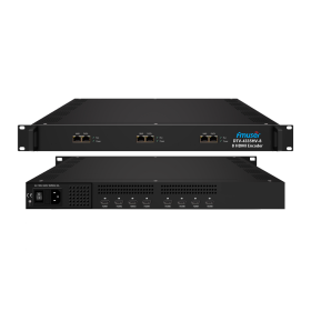 FMUSER DTV-4335H/HV 4/8/12 HDMI/SDI HEVC/Mpeg4/H.264/H.265 in 4/8/12 SPTS OSD Encoder (Color: DTV-4335HV-8 8 HDMI in)