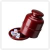 1pc Dice & Dice Cup Set; Bar Sieve Thickened Combination With Bottom Holder; Outdoor Table Game Accessories