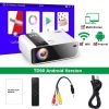 HD Mini Projector TD90 Native 1280 x 720P LED Android WiFi Projector Video Home Cinema 3D Smart Movie Game Proyector